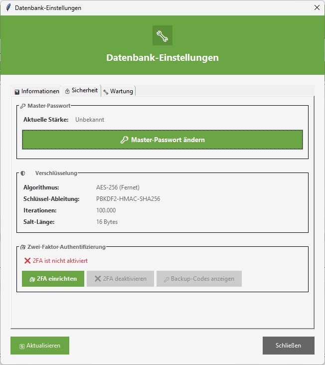 Passwortmanager Screenshot 7