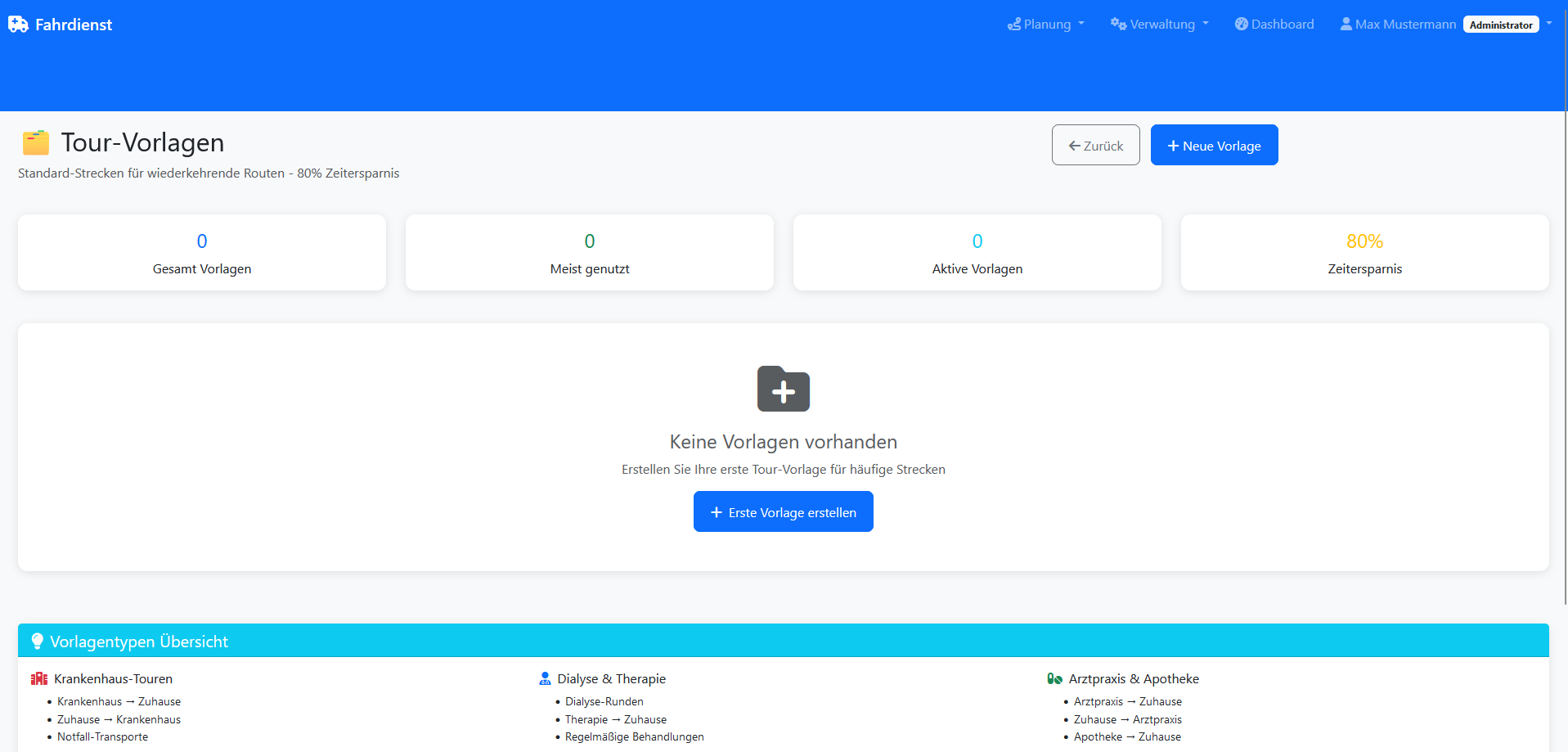 Transportoptimierung Screenshot 3
